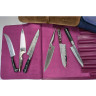 Скрутка для ножей SAMURA фуксия KRO-01FUC
